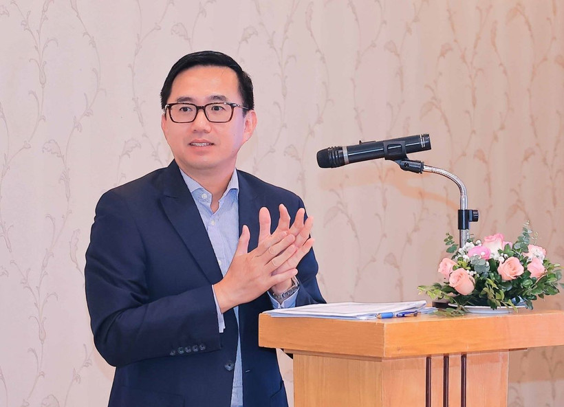 Vụ trưởng Vụ ASEAN - Bộ Ngoại giao Trần Đức Bình. (Ảnh: Hoàng Hiếu/TTXVN)