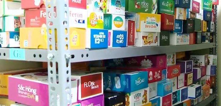 Công ty Herbitech đã sản xuất các sản phẩm giả, không có thành phần, hàm lượng theo tiêu chuẩn công bố - (Ảnh: VTV)