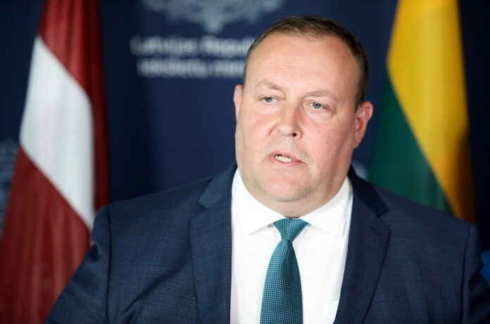 Bộ trưởng Nội vụ Latvia Rihards Kozlovskis. (Nguồn: BBC)