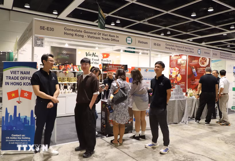 Quảng bá càphê và nông sản Việt Nam tại Hội chợ Thực phẩm quốc tế Hong Kong 
