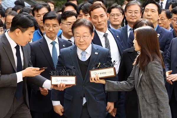 Ông Lee Jae-myung, Chủ tịch Đảng Dân chủ (DP). (Nguồn: Yonhaps)