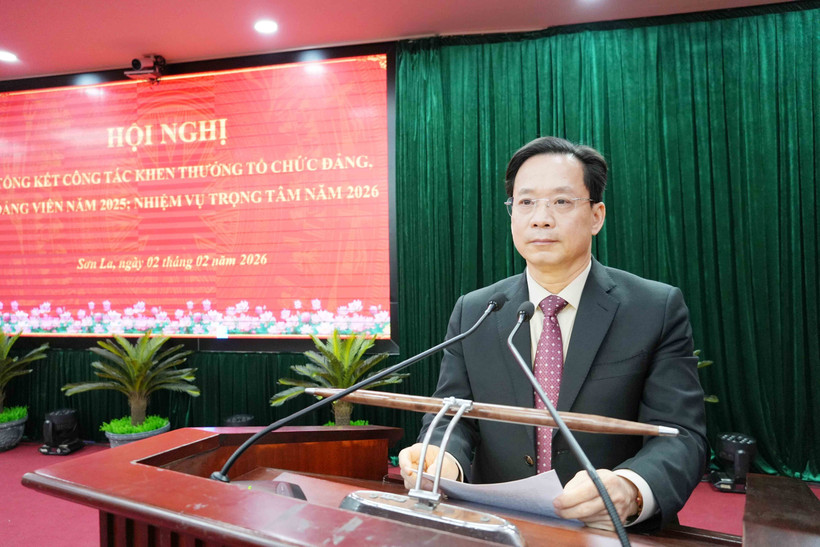 Đồng chí Hoàng Văn Nghiệm, Ủy viên Trung ương Đảng, Bí thư Tỉnh ủy tỉnh Sơn La (Ảnh: Nguyễn Cường/TTXVN)