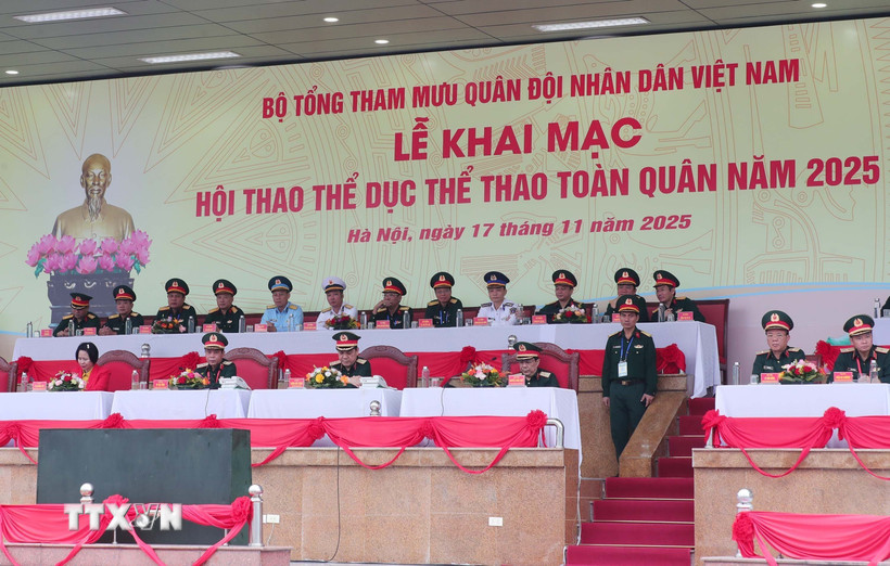 Quang cảnh lễ khai mạc. (Ảnh: Trọng Đức/TTXVN)