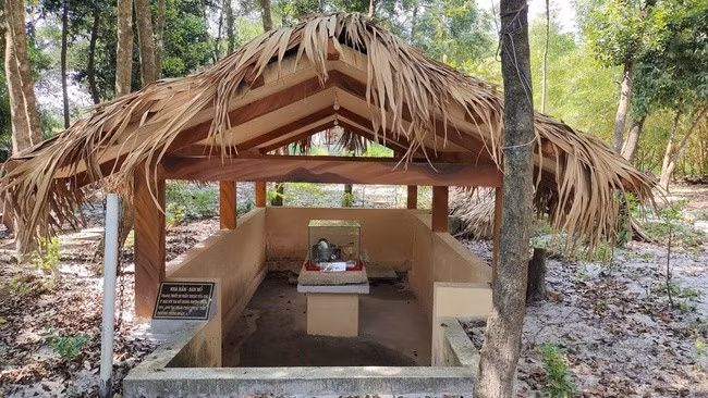 Hạng mục bên trong di tích Địa điểm Trạm phẫu thuật tiền phương. (Nguồn: CTTĐT Huế)
