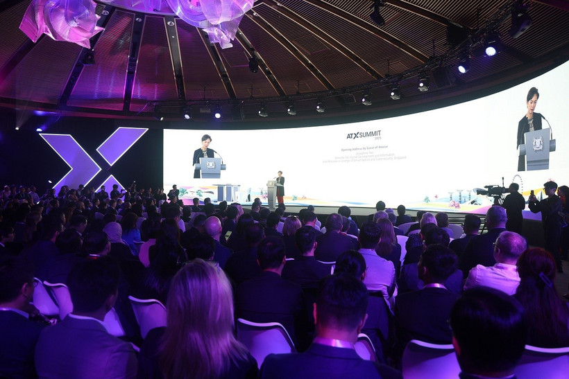 Hội nghị thượng đỉnh công nghệ châu Á - ATxSummit 2025. (Ảnh: Tất Đạt/TTXVN)