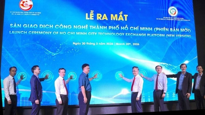 Sàn giao dịch công nghệ Thành phố Hồ Chí Minh. (Nguồn: SGGP)