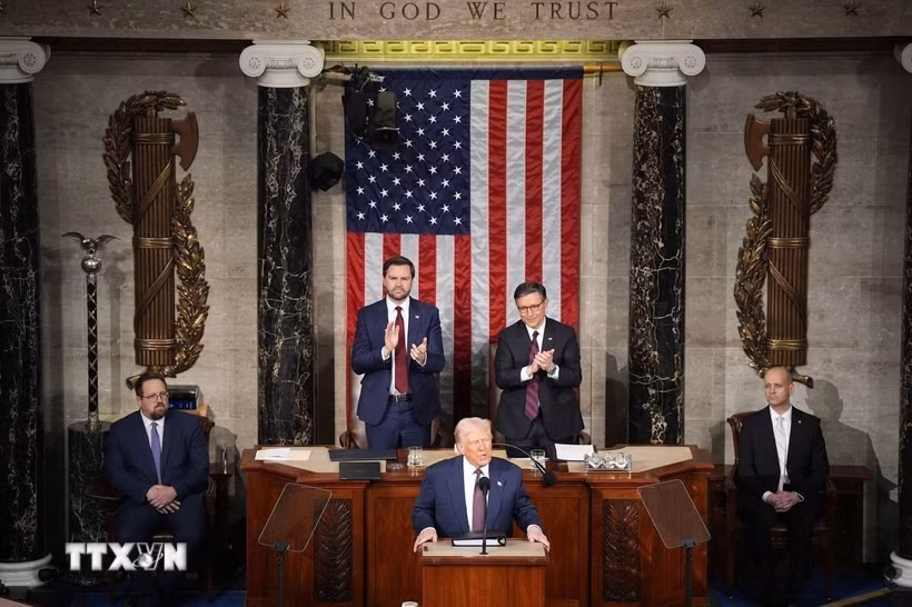 Tổng thống Mỹ Donald Trump. (Ảnh: THX/TTXVN)