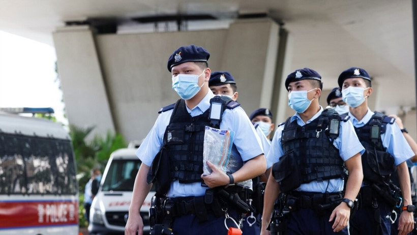 Cảnh sát Hong Kong. (Nguồn: AP)