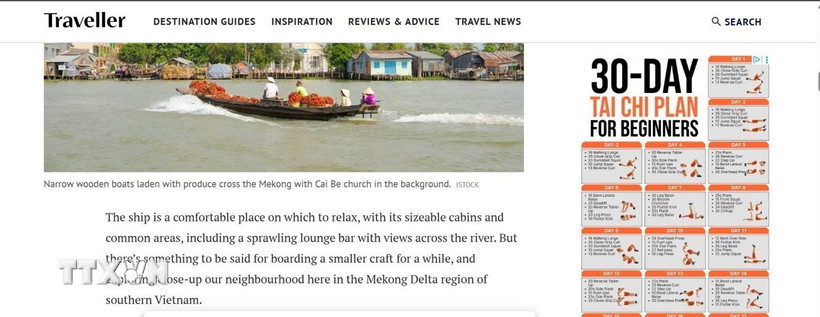 Truyền thông Australia: Hồn Việt lan tỏa dọc dòng Mekong