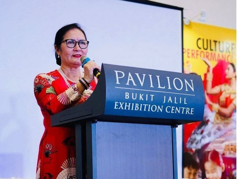 Bà Trần Thị Chang, Chủ tịch Hiệp hội hữu nghị Malaysia-Việt Nam (MVFA). (Ảnh: Hằng Linh/TTXVN)