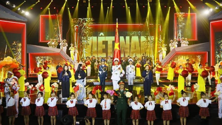 Hình ảnh từ buổi tổng duyệt chương trình Mệnh lệnh từ trái tim. (Nguồn: VTV)