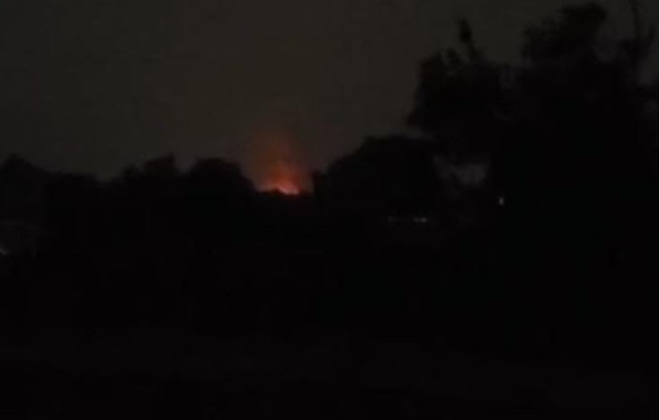 Một khối thiên thạch đã rơi xuống biển Java tối 5/10. (Nguồn: JG)