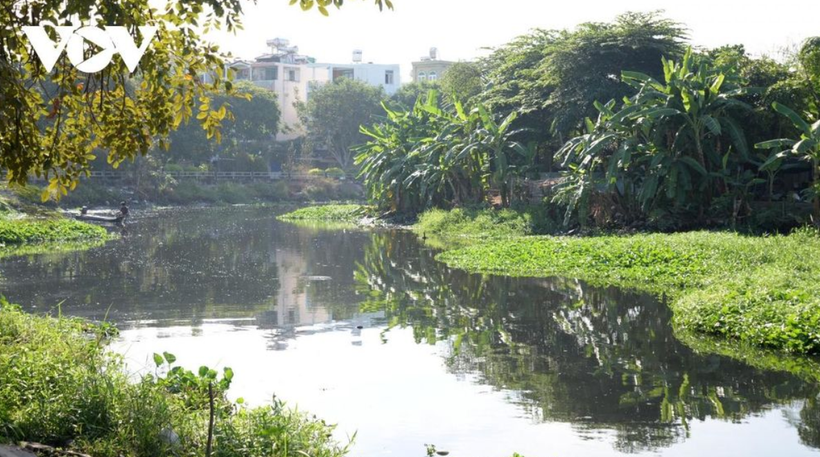 Rạch Xuyên Tâm đoạn qua quận Gò Vấp. (Nguồn: VOV)