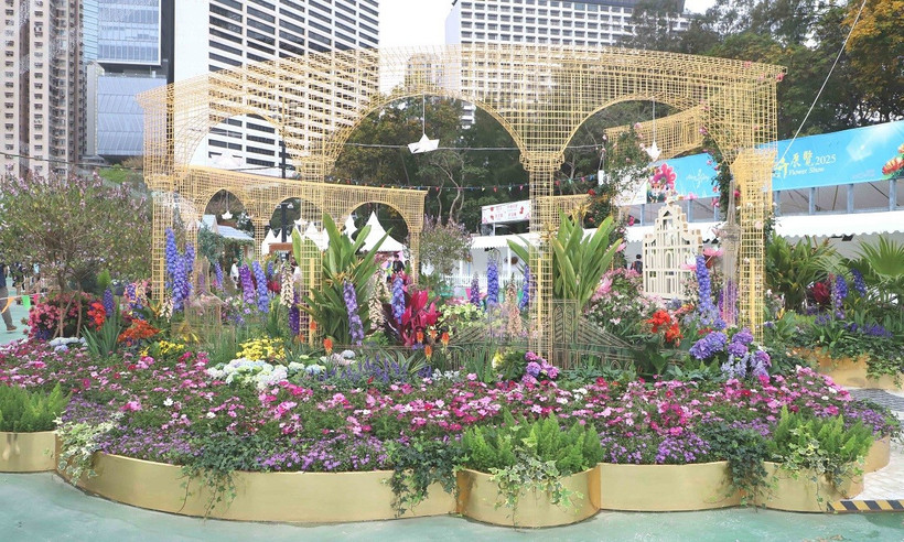 Một không gian trưng bày tại Triển lãm. (Ảnh: Xuân Vịnh/TTXVN)