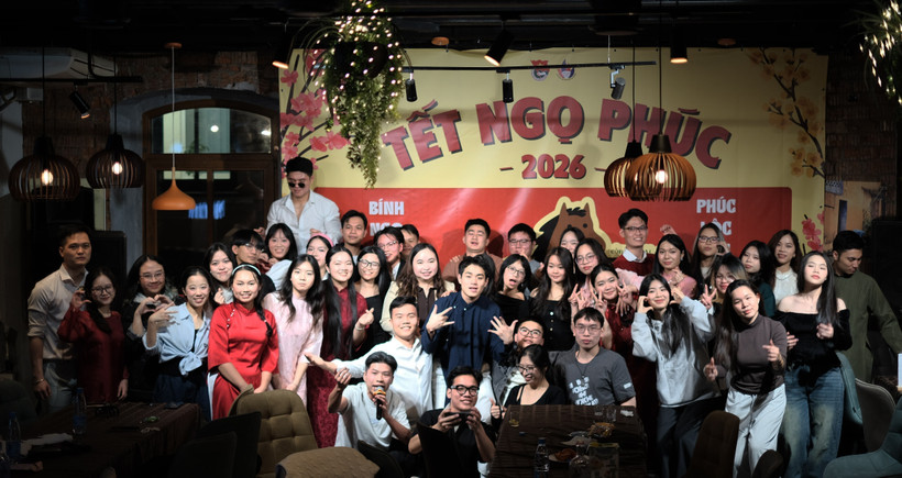 Sự kiện thu hút đông đảo đoàn viên, thanh niên Việt Nam đang học tập và sinh sống tại Moskva tham dự. (Ảnh: Trần Hải/TTXVN)