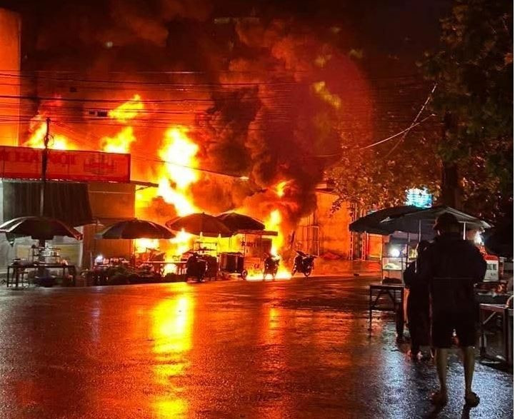 Hiện trường sự việc. (Nguồn: VOV)