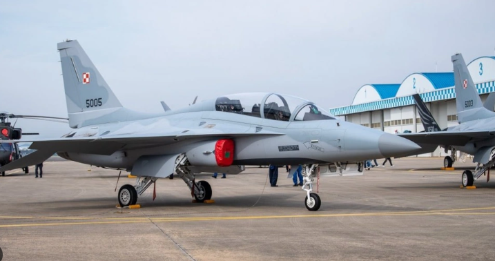 Tiêm kích FA-50 của Ba Lan. (Ảnh: Bộ Quốc phòng Ba Lan)