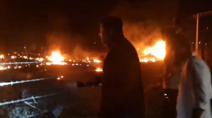 Máy bay chiến đấu của Không quân Ấn Độ bị rơi