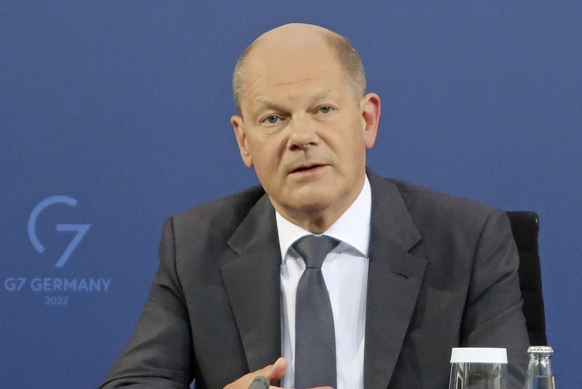 Thủ tướng Đức Olaf Scholz (Ảnh: Kyodo/TTXVN)