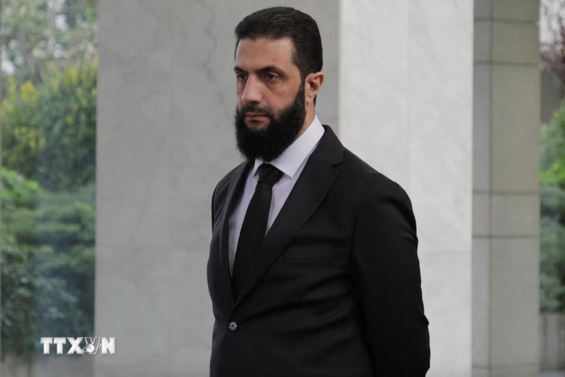 Tổng thống lâm thời Syria Ahmed al-Sharaa. (Ảnh: Reuters/TTXVN)