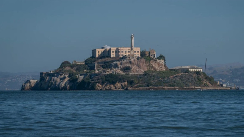 Toàn cảnh Đảo Alcatraz gần San Francisco, California (Mỹ), ngày 16/8/2024. (Nguồn: Getty Images/CNN)