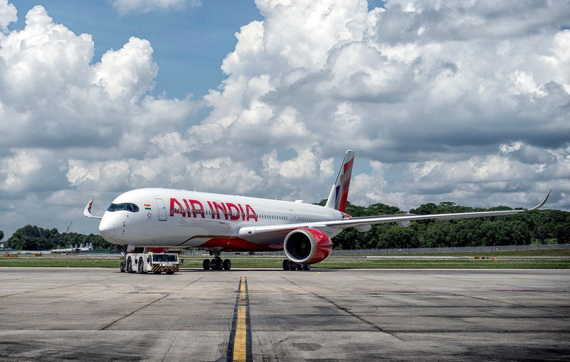 Một máy bay của hãng hàng không Air India. (Ảnh minh họa: ANI/TTXVN)
