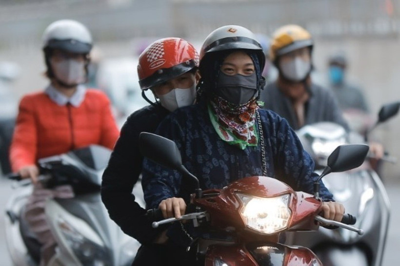 Khu vực phía Bắc và từ Thanh Hóa đến Huế sáng và đêm trời lạnh. (Ảnh: Minh Quyết/TTXVN)