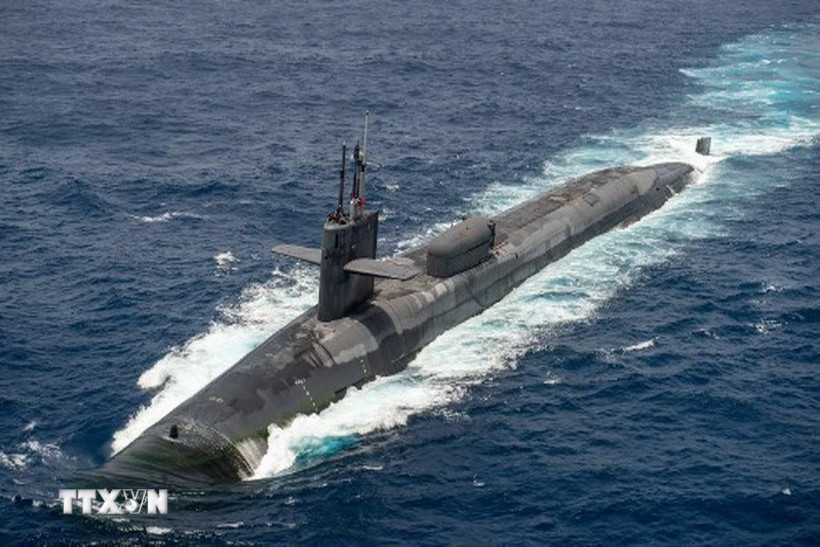 Hợp đồng Rolls_Royce vừa có được sẽ thúc đẩy hiệp ước phòng thủ chung giữa Anh với Mỹ và Australia. (Ảnh: Sputnik/TTXVN)