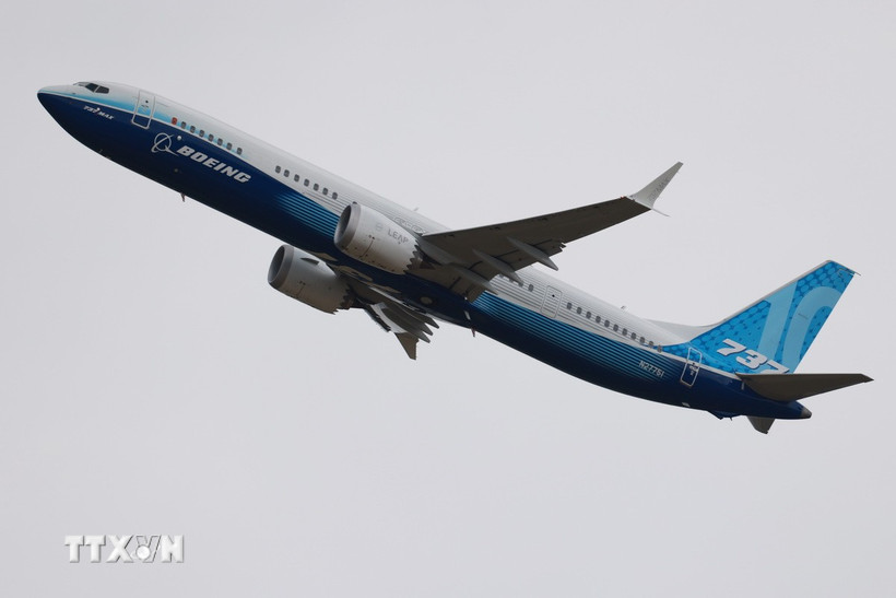 Máy bay của hãng Boeing. (Ảnh: THX/TTXVN)
