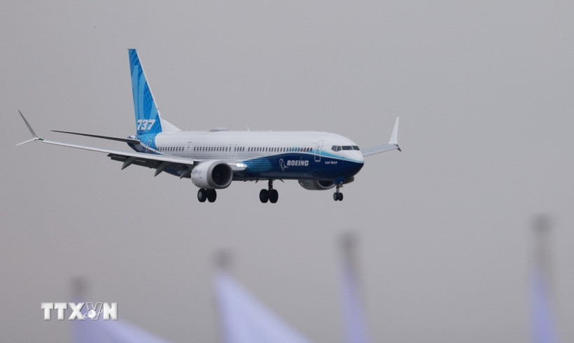 Máy bay của hãng Boeing. (Ảnh: THX/TTXVN)