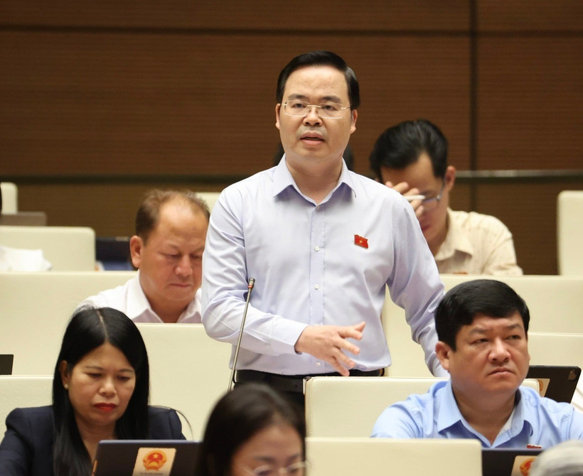 Tiến sỹ Trần Văn Khải - Phó Bí thư Đảng ủy Ủy ban Khoa học, Công nghệ và Môi trường của Quốc hội.