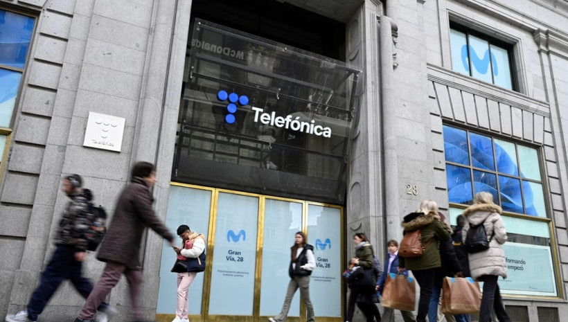 Sự cố dường như có liên quan đến hoạt động nâng cấp mạng của tập đoàn viễn thông lớn thứ hai nước Tây Ban Nha là Telefónica. (Nguồn: The Independent)