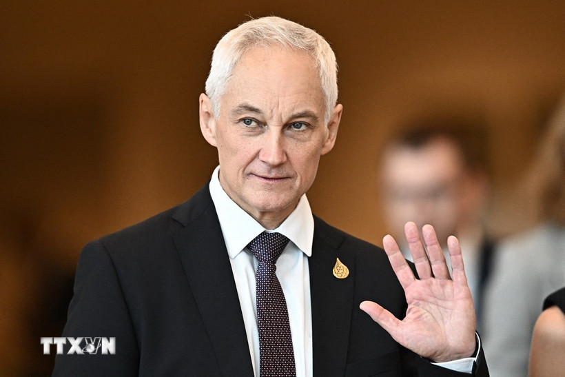 Ông Andrei Belousov, lúc đang là Phó Thủ tướng Nga, dự một hội nghị ở Bangkok, Thái Lan ngày 18/11/2022. (Ảnh: AFP/TTXVN)