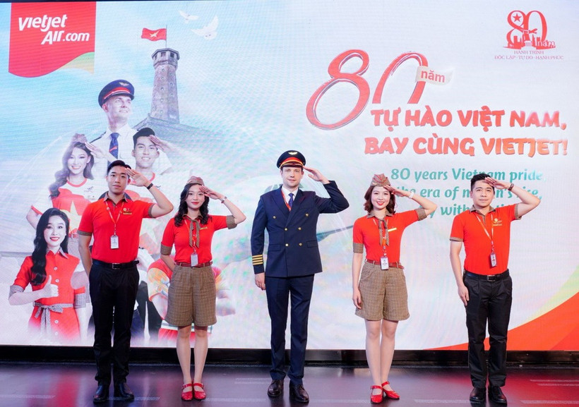 Triển lãm 80 năm Hành trình Độc lập: Không gian trải nghiệm ấn tượng của Vietjet