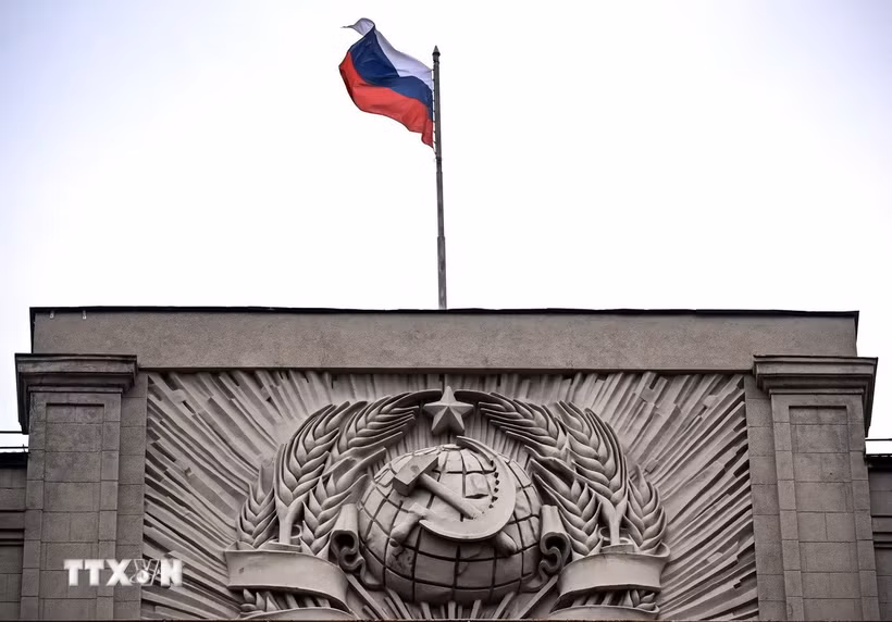 Trụ sở Duma Quốc gia Nga tại Moskva. (Ảnh: AFP/TTXVN)