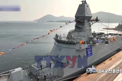 Hàn Quốc hạ thủy khinh hạm 3.600 tấn trang bị radar đa mục tiêu