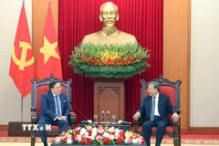 Tổng Bí thư Tô Lâm tiếp Đại sứ Hoa Kỳ Marc Knapper. (Ảnh: Thống Nhất/TTXVN)