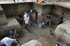 Các nhà khảo cổ học đã tìm thấy một khu vực hình chữ thập tại địa điểm Aguada Fénix ở Mexico. (Nguồn: Takeshi Inomata)