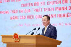 Nhà sáng lập, Chủ tịch Điều hành Tập đoàn T&T Group, ông Đỗ Quang Hiển, phát biểu tại Lễ phát động.