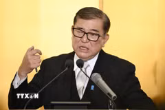 Thủ tướng Nhật Bản Shigeru Ishiba. (Ảnh: Kyodo/TTXVN)