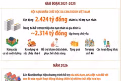 Chăm lo lâu dài cho nạn nhân, gia đình nạn nhân chất độc da cam/dioxin