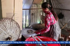 Thăm làng bánh tráng Hậu Thành nổi tiếng của Tiền Giang