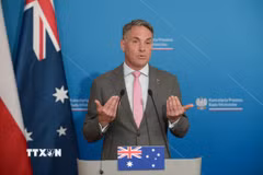 Bộ trưởng Quốc phòng Australia Richard Marles. (Ảnh: PAP/TTXVN)