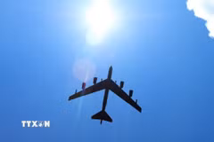 Máy bay B-52 Stratofortress của Không quân Mỹ. (Ảnh: AFP/TTXVN)