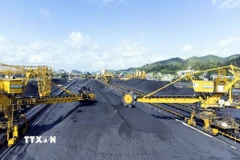 Một góc Công ty Tuyển than Cửa Ông, Quảng Ninh. (Ảnh: Đức Hiếu/TTXVN)