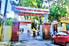 Trường THPT Tô Hiến Thành, Thanh Hóa. (Ảnh: Báo Văn hóa)