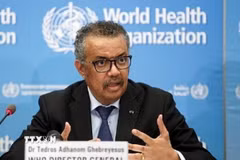 Tổng Giám đốc WHO Tedros Adhanom Ghebreyesus. (Ảnh: IRNA/TTXVN)