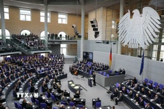 Toàn cảnh phiên họp Quốc hội Đức tại thủ đô Berlin. (Ảnh: THX/TTXVN)