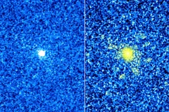 Tiến sỹ David Jewitt đã sử dụng những hình ảnh được chụp bởi Kính viễn vọng không gian Hubble vào năm 2017 để nghiên cứu sự quay ngược chiều của Sao chổi 41P/Tuttle-Giacobini-Kresák. (Nguồn: The New York Times)