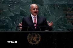 Cựu Tổng thống Iraq, ông Barham Salih, được chọn làm người đứng đầu Cao ủy Liên hợp quốc về người tị nạn (UNHCR). (Nguồn: AFP/TTXVN)